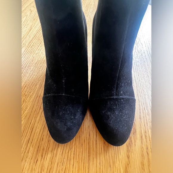 Authentic Louis Vuitton uniform black Silhouette suede boots size 9.5 - Picture 4 of 7